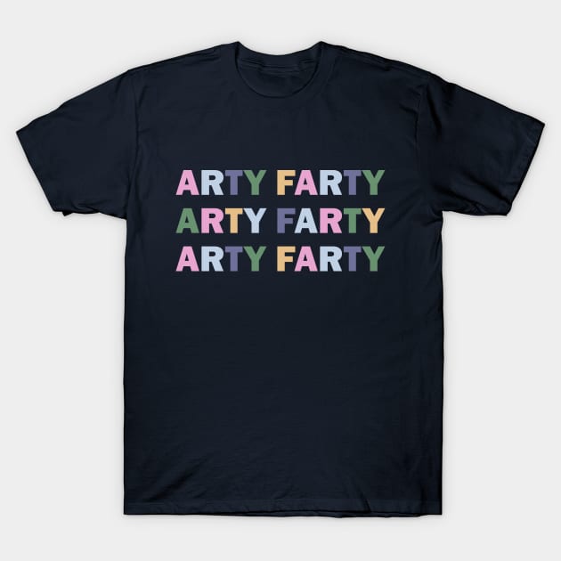 Completely Arty Farty T-Shirt by TheSmartyArty